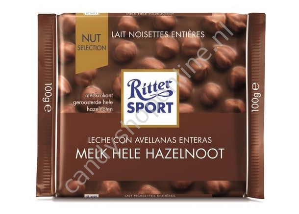 Rittersport whole hazelnuts