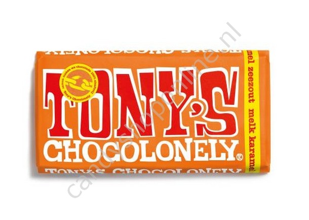 Tony Chocolonely Melk Karamel Zeezout