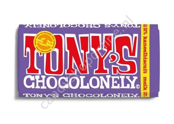Tony Chocolonely Melk 32% Kaneelbiscuit