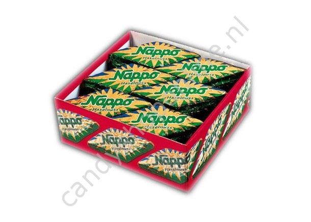 Nappo Chocolade Nougatblok met Hazelnoot