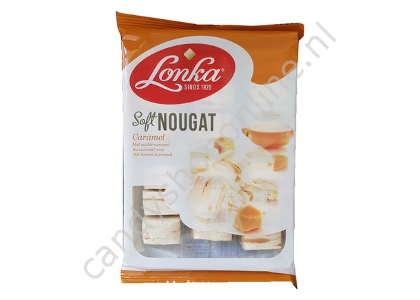 Lonka Soft Nougat Caramel 180 gram