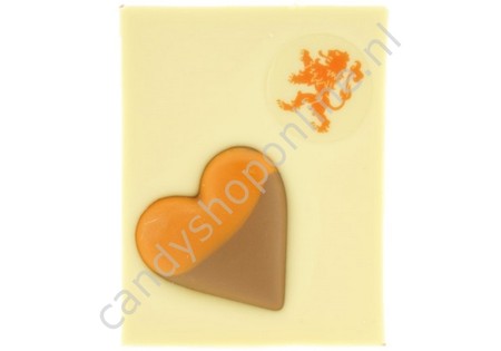 Belgische Chocolade Present in Luxe Doos "Oranje leeuw"
