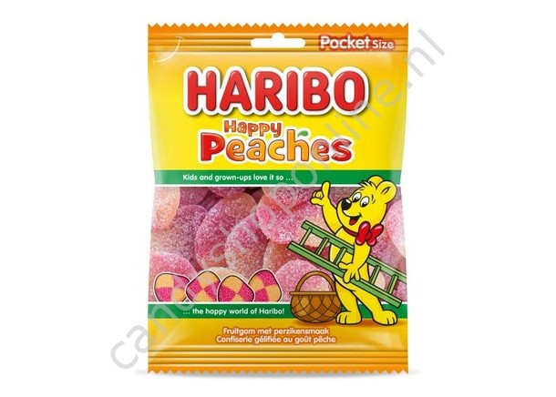 Haribo Happy Peaches 75 gram 