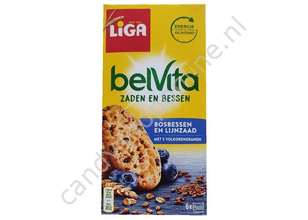 Liga Belvita Bosbessen en Lijnzaad 270gr.