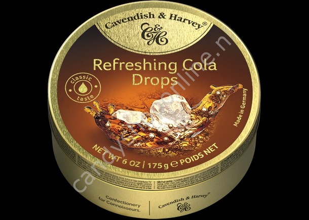Cavendish & Harvey Refreshing Cola Drops Classic Taste 175gr.