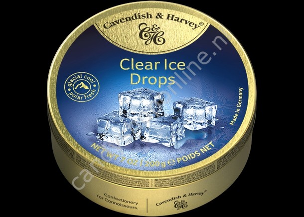 Cavendish & Harvey Clear Ice Drops Gladial Cool Polar Fresh 200gr.