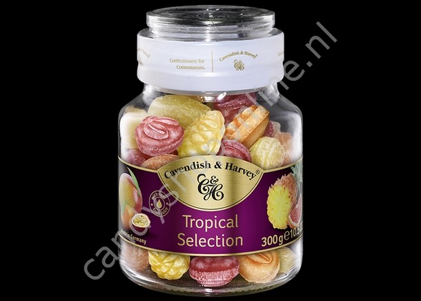 Cavendish & Harvey Tropical Selection with real Fruit Juice 300gr.