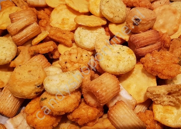 Borito rijstcracker mix 150gr.