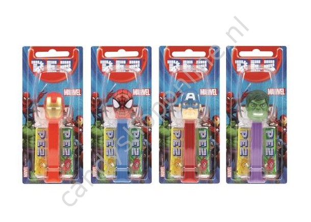 Pez Blister Marvel