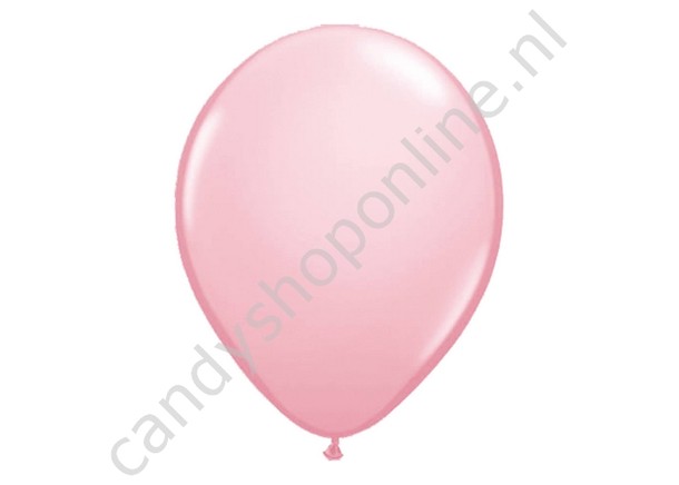 Geboorte Roze Ballonnen 10 stuks