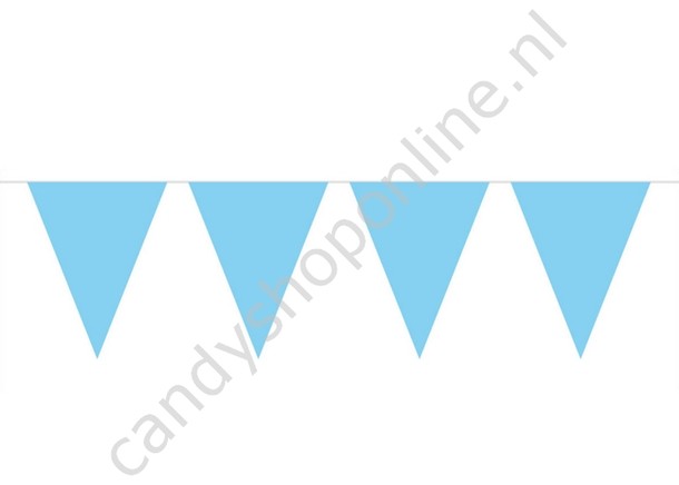 Geboorte Baby Blauwe Vlaggenlijn XL 10 meter