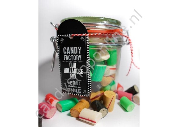 Candy Factory Weckpot Lekkertjes 250 gram