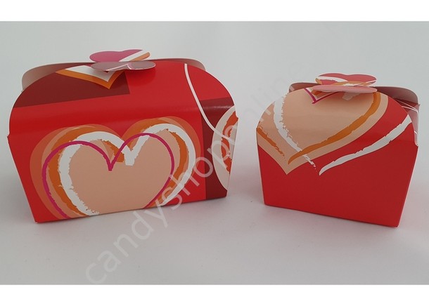 Belgische Bonbons in luxe Harten doos