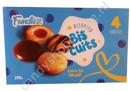 Fundiez Assorted Biscuits 200 gram