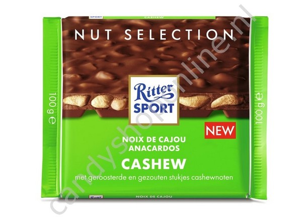 Rittersport Cashewnoten 100gr.