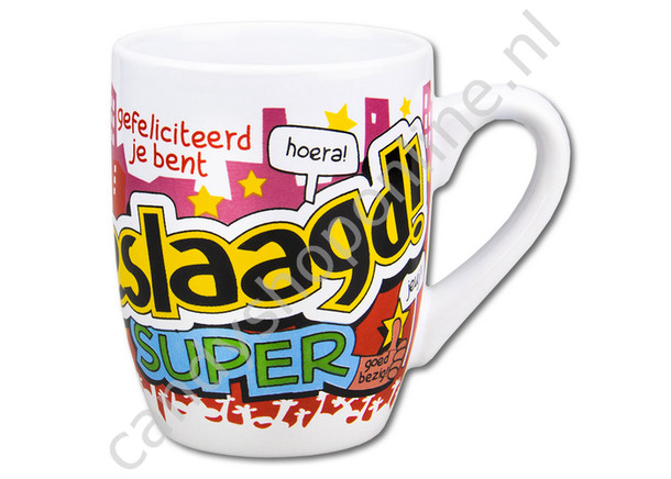 Mok Gefeliciteerd je bent geslaagd super 500gr.