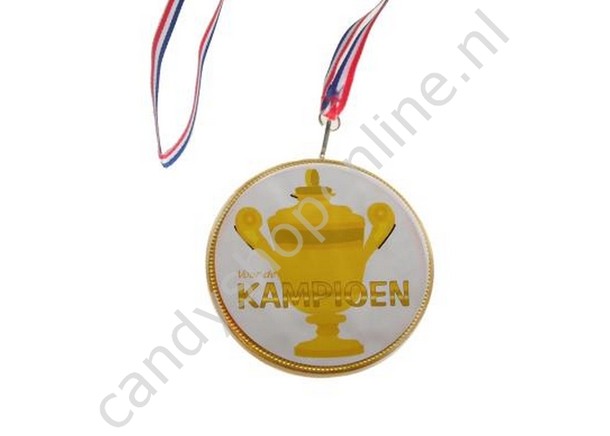 Chocolade Medaille Kampioen (beker)