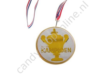 Chocolade Medaille Kampioen (beker)