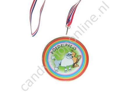 Chocolade Medaille Poedelprijs