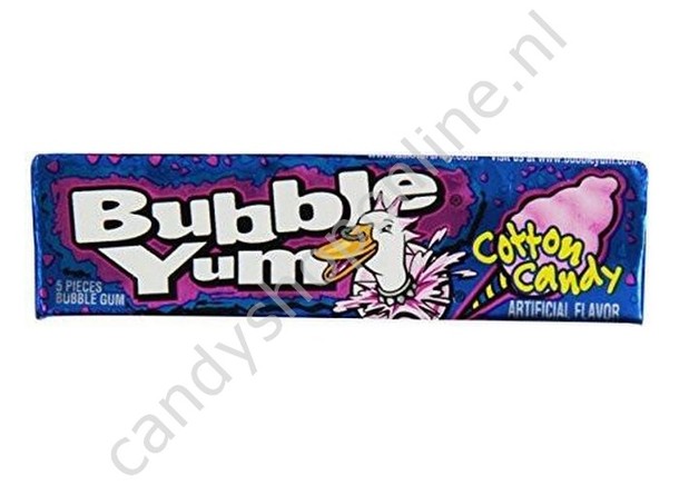 Bubble Yum Cotton Candy Bubblegum 40gr.