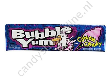 Bubble Yum Cotton Candy Bubblegum 40gr.