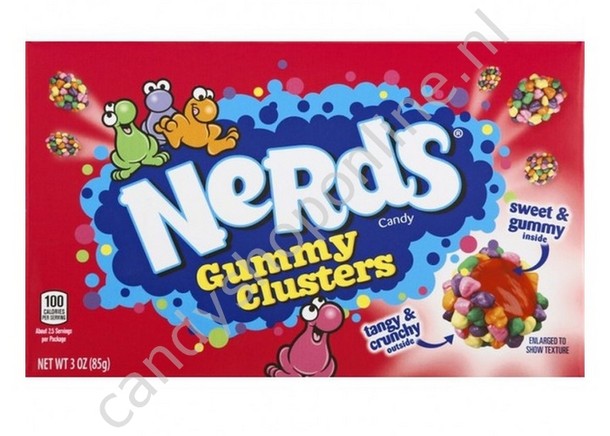 Nestle USA Nerds Gummy Clusters 85gr.