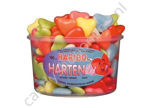 Haribo Silo Schuim Harten 150st.