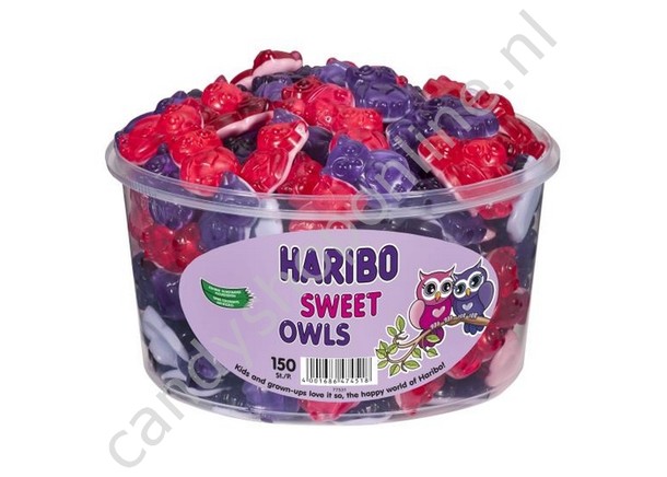 Haribo Silo Sweet Owls (Pinkie & Lilly) 150st.