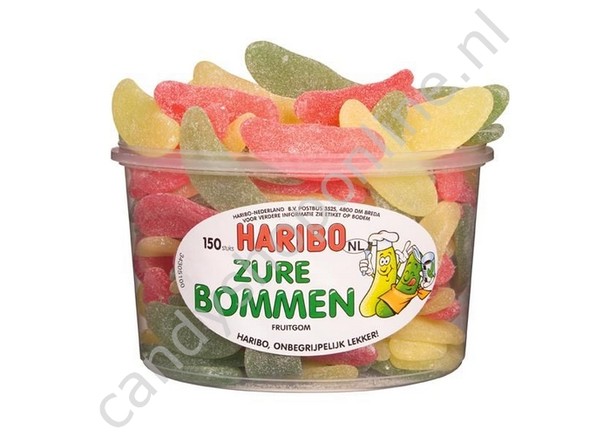 Haribo Silo Zure Bommen 150st.