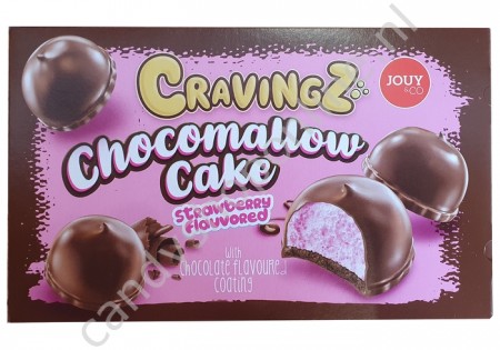 Cravingz Chocomallow Cake with Strawberry 225 gram