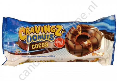 Cravingz Donuts with Cocoa Creamy 250 gram 5pcs