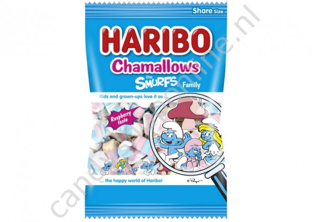 Haribo Chamallows Smurfs Family 175 gram