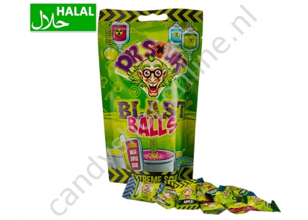 Dr. Sour Blast Balls Stand-Up Bag 75 gr.