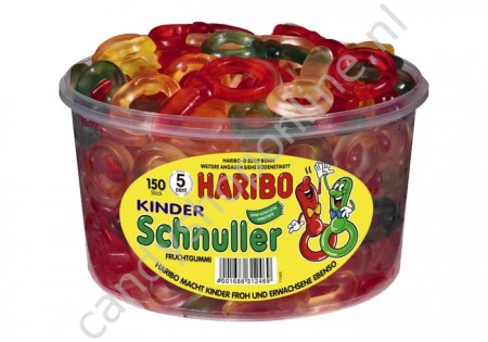 Haribo silo Kinder Schnuller 1200 gr. 150st.