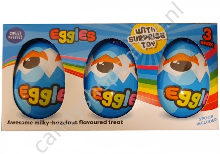 Sweet Petites Eggles with Surprise Toy 3 pcs.