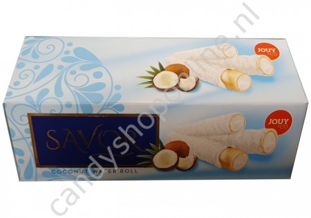 Savor Wafer Roll with Coconut-Almond Cream 162 gram