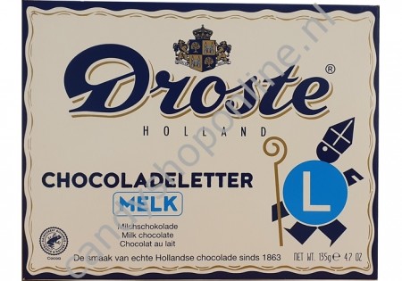 Droste Chocoladeletter melk L