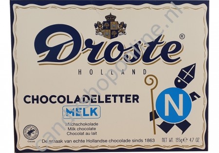 Droste Chocoladeletter melk N