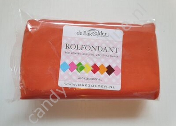 Rolfondant bakzolder rood 250 gram