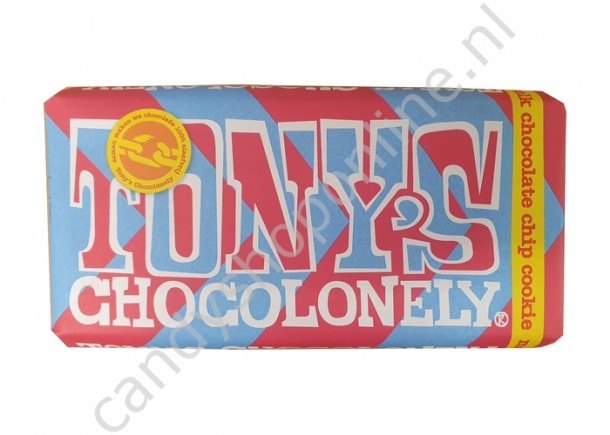 Tony Chocolonely Melk Chocolate Chip Cookie 180 gram