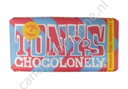 Tony Chocolonely Melk Chocolate Chip Cookie 180 gram