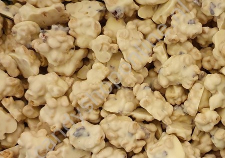 Cookie Cranberry Rotsjes Wit 200 gram