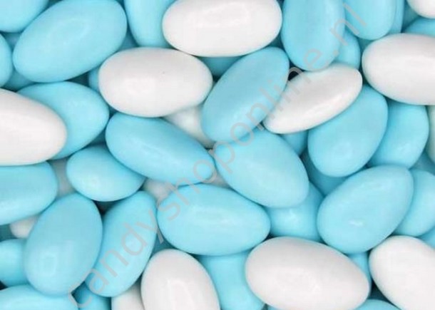 Vanestra Amandelbonen blauw/wit 200 gram