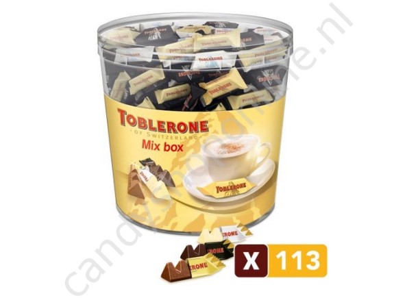 Toblerone Mix Box 904gram 113stuks