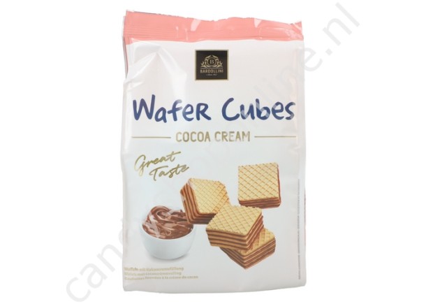 Bardollini Wafer Cubes Cocoa Cream 200gr.