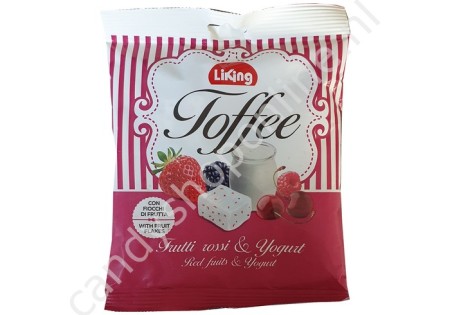 Liking Toffee Red Fruits & Yogurt 150 gram