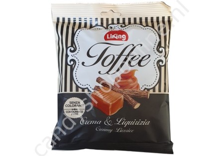 Liking Toffee Creamy Licorice 150 gram