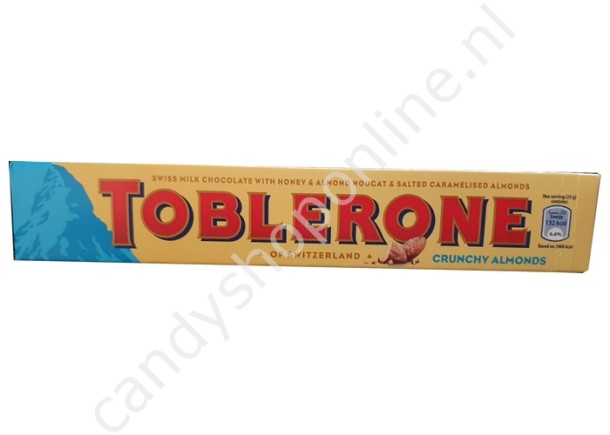 Toblerone Crunchy Almonds 100 gram