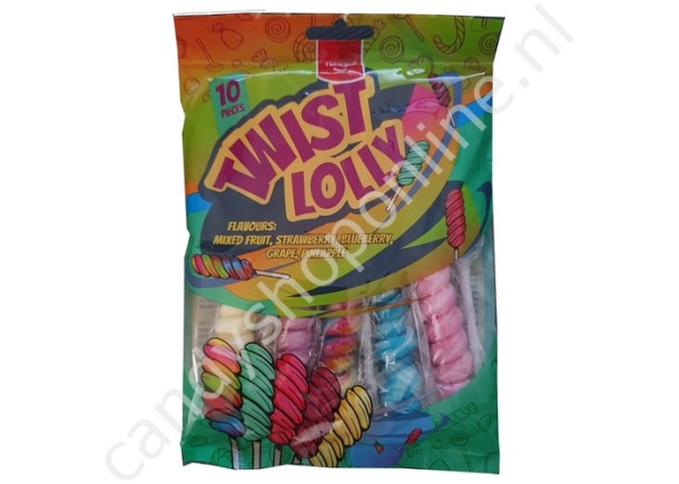 Funlab Twist Lolly's 10pcs. 120 gram 