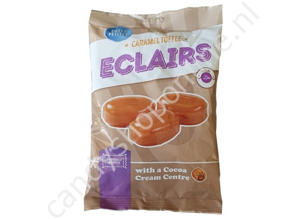 Sweet Petites Eclairs Caramel Toffee with Cocoa Centre 250gr.